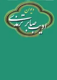 جلد کتاب دیوان ادیب