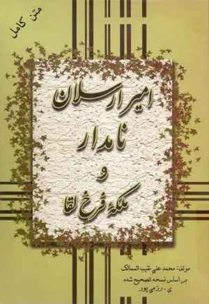 جلد کتاب امیر ارسلان نامدار و ملکه فرخ لقا