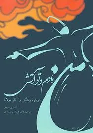 جلد کتاب من بادم و تو آتش