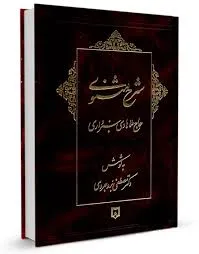 جلد کتاب شرح مثنوی ملا هادی سبزواری جلد سوم