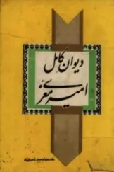 جلد کتاب دیوان کامل امیر معزی