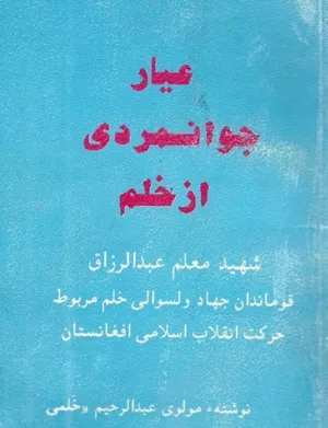 جلد کتاب عیارجوانمردی از خلم