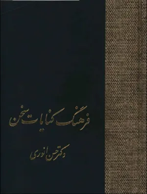 جلد کتاب فرهنگ کنایات سخن