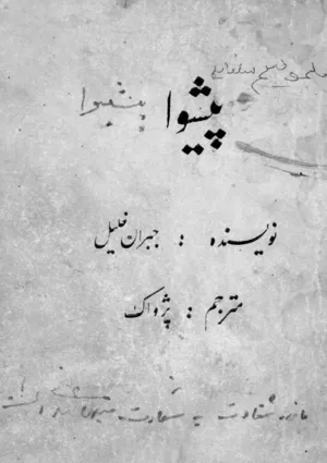 جلد کتاب پیشوا