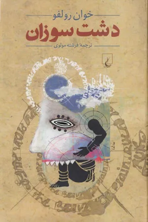 جلد کتاب دشت سوزان