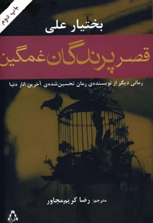 جلد کتاب قصر پرندگان غمگین