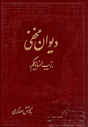جلد کتاب دیوان مخفی