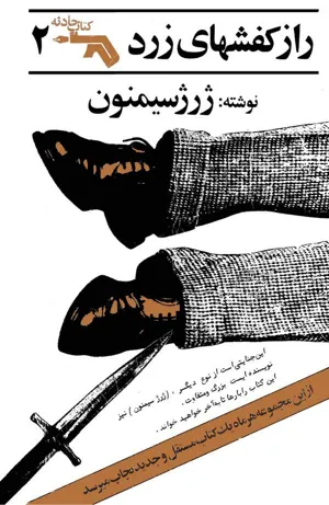 جلد کتاب راز کفشهای زرد