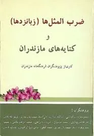 جلد کتاب ضرب المثل ها و زبانزدها و کنایه های مازندران