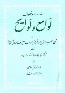 جلد کتاب سه رساله در تصوف
