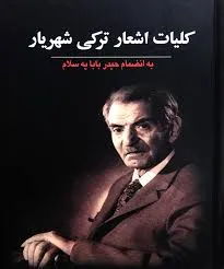 جلد کتاب کلیات اشعار ترکی