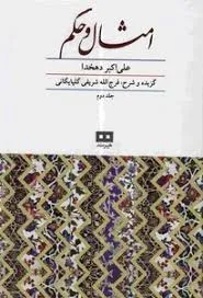 جلد کتاب امثال و حکم جلد دوم