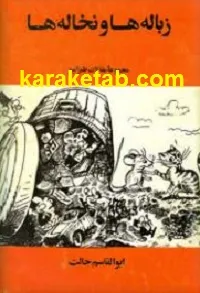 جلد کتاب زباله ها و نخاله ها