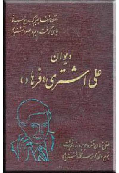 جلد کتاب دیوان فرهاد