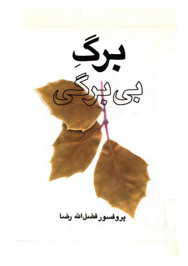دانلود کتاب برگ بی برگی اثر فضل الله رضا 8